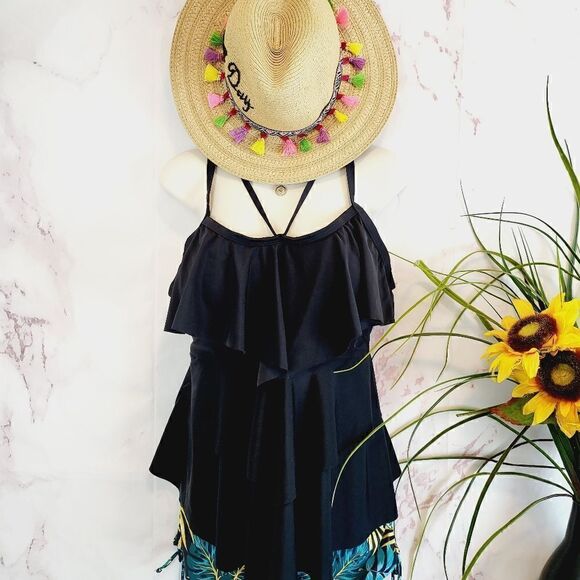 New Boutique item! Tropical Summer swimsuit boyshort - Picture 3 of 11